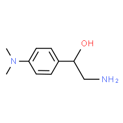 2-Amino-1-[4-(dimethylamino)phenyl]ethanol Structure
