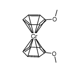 bis(η6-anisole)chromium Structure