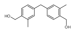 (methylenebis(2-methyl-4,1-phenylene))dimethanol结构式