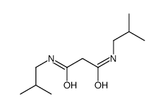 N,N'-bis(2-methylpropyl)propanediamide结构式