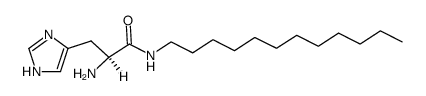 (S)-2-Amino-N-dodecyl-3-(1H-imidazol-4-yl)-propionamide Structure