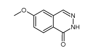 6-methoxy-2H-phthalazin-1-one结构式
