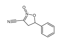 2-oxido-5-phenyl-4,5-dihydro-1,2-oxazol-2-ium-3-carbonitrile结构式