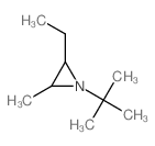 Aziridine,1-tert-butyl-2-ethyl-3-methyl-, trans- (8CI)结构式