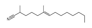 2,6-dimethyltetradec-6-enenitrile Structure