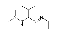 1-Ethyl-3-isopropyl-5,5-dimethyl-3,4-dihydroformazan Structure