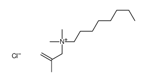 dimethyl-(2-methylprop-2-enyl)-octylazanium,chloride结构式