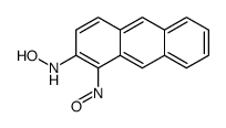 N-(1-nitrosoanthracen-2-yl)hydroxylamine Structure