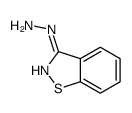 1,2-benzothiazol-3-ylhydrazine结构式