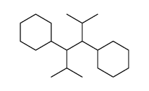 (4-cyclohexyl-2,5-dimethylhexan-3-yl)cyclohexane Structure