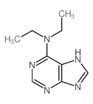 9H-Purin-6-amine,N,N-diethyl- Structure