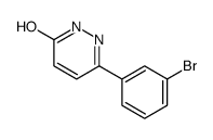 6-(3-溴苯基)吡嗪-3(2H)-酮结构式