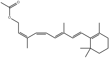 (2Z,4E,6E,8E)-3,7-dimethyl-9-(2,6,6-trimethyl-1-cyclohexenyl)nona-2,4,6,8-tetraen-1-ol结构式