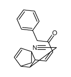 2-[3-(3-oxo-4-phenylbut-1-enyl)-2-bicyclo[2.2.1]hept-5-enyl]acetonitrile Structure