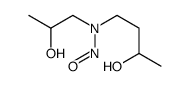 N-(3-hydroxybutyl)-N-(2-hydroxypropyl)nitrous amide Structure