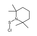 (2,2,6,6-tetramethylpiperidin-1-yl) thiohypochlorite Structure