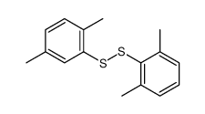 2,5-xylyl 2,6-xylyl disulphide结构式