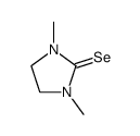 1,3-dimethylimidazolidine-2-selenone结构式
