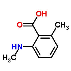2-Methyl-6-(methylamino)benzoic acid Structure