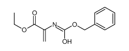 ethyl 2-(phenylmethoxycarbonylamino)prop-2-enoate Structure