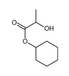 cyclohexyl 2-hydroxypropanoate Structure
