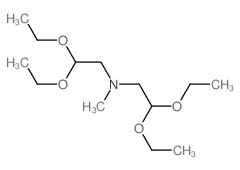 N,N-Bis(2,2-diethoxyethyl)methylamine Structure