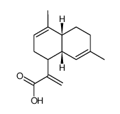 α-Amorphenic-saeure结构式