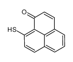 Phenalen-1-one,9-mercapto-结构式