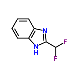 2-Difluoromethyl-1H-benzoimidazole Structure