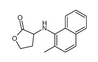 3-[(2-methylnaphthalen-1-yl)amino]oxolan-2-one结构式