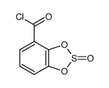 chlorure de 2,3-dioxosulfinylbenzoyle Structure