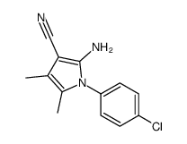 2-Amino-1-(4-chlorophenyl)-4,5-dimethyl-1H-pyrrole-3-carbonitrile图片