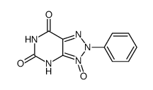 5,7-dioxo-4,5,6,7-tetrahydro-2H-2-phenyl-[1,2,3]triazolo[4,5-d]pyrimidine 3-oxide Structure