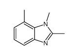 1H-Benzimidazole,1,2,7-trimethyl-(9CI)结构式