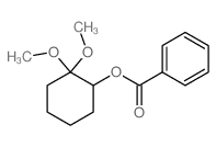 Cyclohexanol,2,2-dimethoxy-, 1-benzoate picture