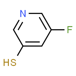 3-Pyridinethiol,5-fluoro-(9CI)结构式