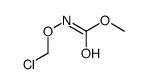 methyl N-(chloromethoxy)carbamate结构式