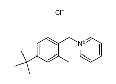 1-(4-(tert-butyl)-2,6-dimethylbenzyl)pyridin-1-ium chloride结构式