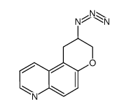 2,3-dihydro-1H-pyrano[3,2-f]quinolin-2-yl azide结构式