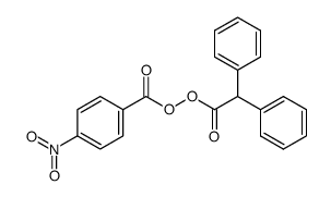 diphenylacetyl 4-nitrobenzoyl peroxide Structure