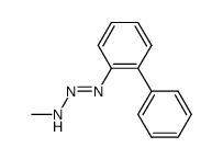 1-([1,1'-biphenyl]-2-yl)-3-methyltriaz-1-ene Structure