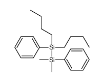 dibutyl-[dimethyl(phenyl)silyl]-phenylsilane Structure