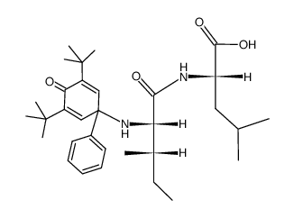 PChd-L-Ile-Leu-OH Structure