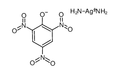 diaminosilver(III) 2,4,6-trinitrophenolate Structure