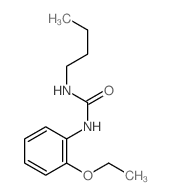 1-butyl-3-(2-ethoxyphenyl)urea结构式