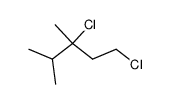1,3-Dichlor-3,4-dimethylpentan结构式