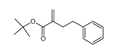 1,1-dimethylethyl α-methylenebenzenebutanoate结构式