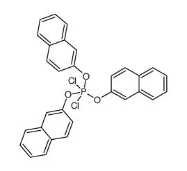 dichloro-tris-[2]naphthyloxy-phosphorane结构式