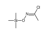 N-trimethylsilyloxyethanimidoyl chloride Structure
