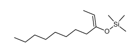 (E)-trimethyl(undec-2-en-3-yloxy)silane Structure